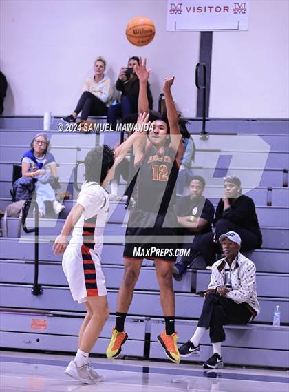 Thumbnail 2 in Maranatha vs Arcadia (Annual Rose City Roundball Classic) photogallery.