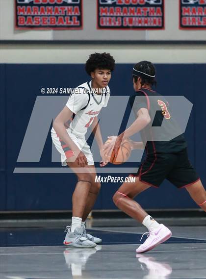 Thumbnail 1 in Maranatha vs Arcadia (Annual Rose City Roundball Classic) photogallery.