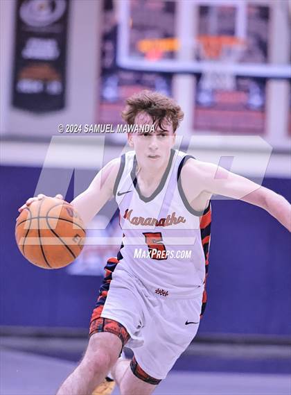 Thumbnail 2 in Maranatha vs Arcadia (Annual Rose City Roundball Classic) photogallery.