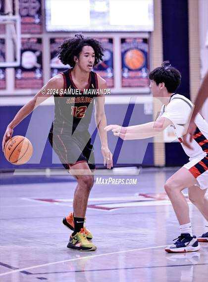 Thumbnail 2 in Maranatha vs Arcadia (Annual Rose City Roundball Classic) photogallery.
