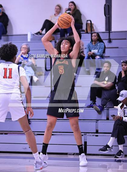 Thumbnail 1 in Maranatha vs Arcadia (Annual Rose City Roundball Classic) photogallery.