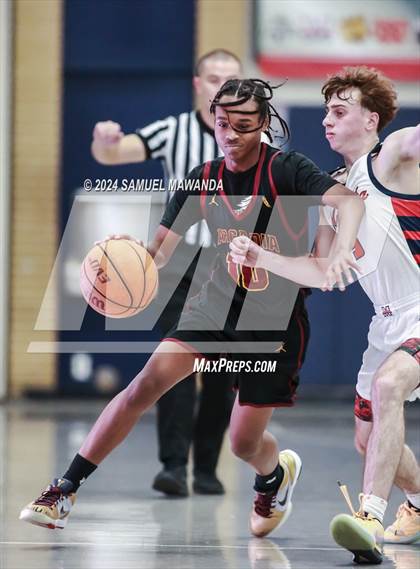 Thumbnail 1 in Maranatha vs Arcadia (Annual Rose City Roundball Classic) photogallery.