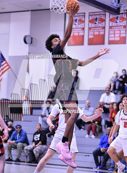 Thumbnail 2 in Maranatha vs Arcadia (Annual Rose City Roundball Classic) photogallery.