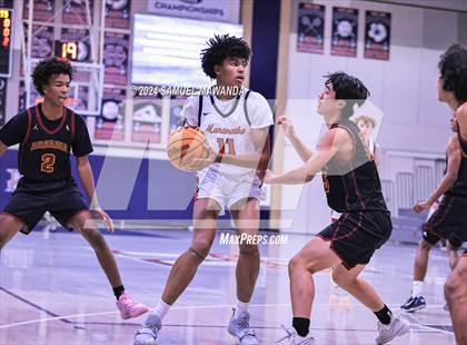 Thumbnail 1 in Maranatha vs Arcadia (Annual Rose City Roundball Classic) photogallery.