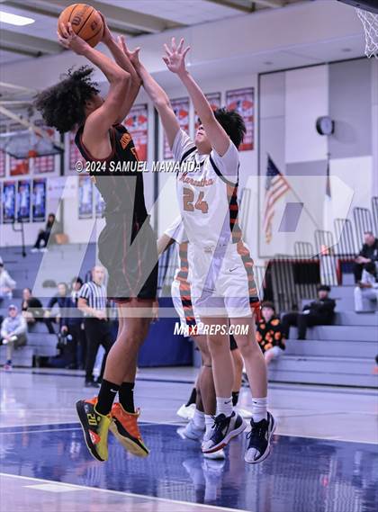 Thumbnail 1 in Maranatha vs Arcadia (Annual Rose City Roundball Classic) photogallery.