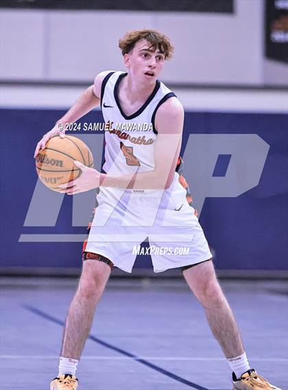 Thumbnail 2 in Maranatha vs Arcadia (Annual Rose City Roundball Classic) photogallery.