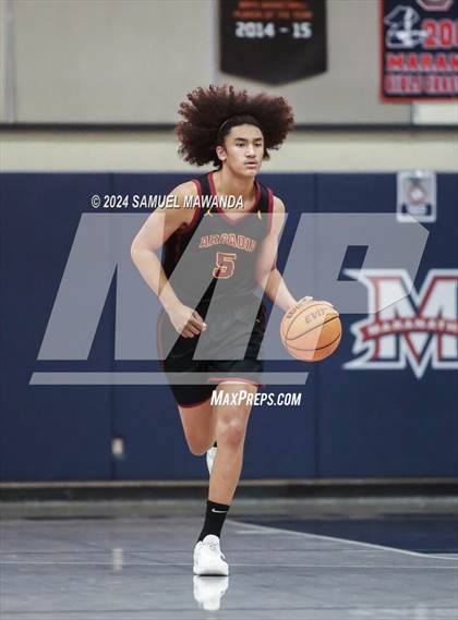 Thumbnail 2 in Maranatha vs Arcadia (Annual Rose City Roundball Classic) photogallery.