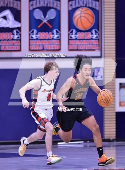 Thumbnail 1 in Maranatha vs Arcadia (Annual Rose City Roundball Classic) photogallery.