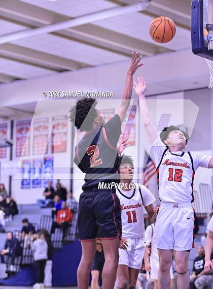 Thumbnail 1 in Maranatha vs Arcadia (Annual Rose City Roundball Classic) photogallery.