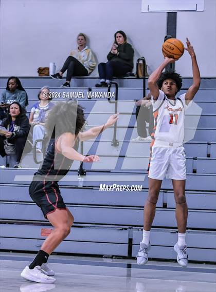 Thumbnail 1 in Maranatha vs Arcadia (Annual Rose City Roundball Classic) photogallery.