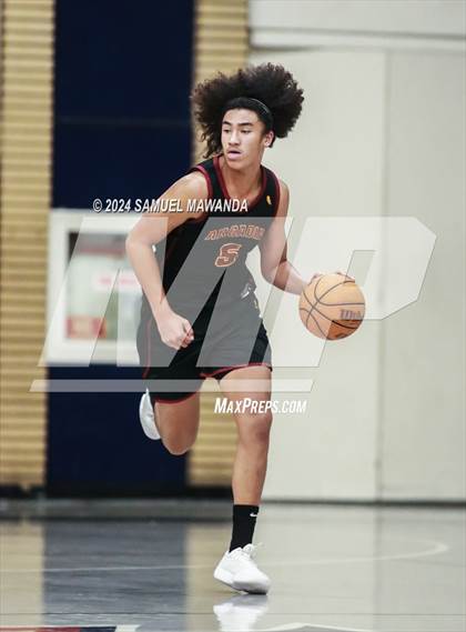 Thumbnail 2 in Maranatha vs Arcadia (Annual Rose City Roundball Classic) photogallery.