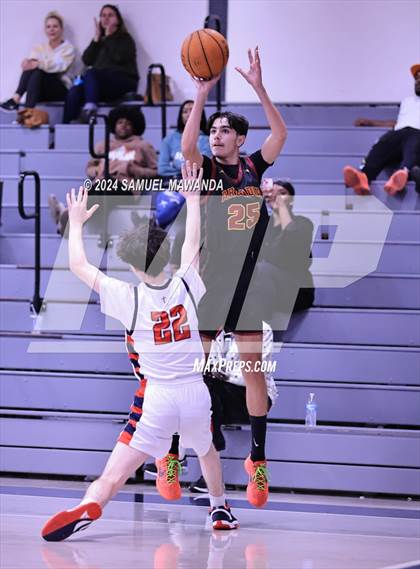 Thumbnail 2 in Maranatha vs Arcadia (Annual Rose City Roundball Classic) photogallery.