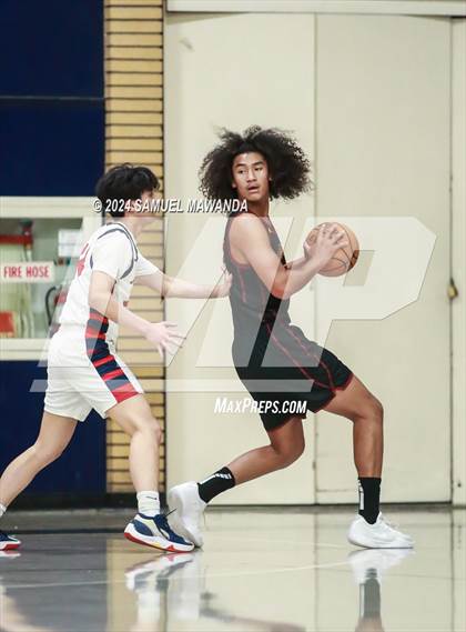 Thumbnail 2 in Maranatha vs Arcadia (Annual Rose City Roundball Classic) photogallery.