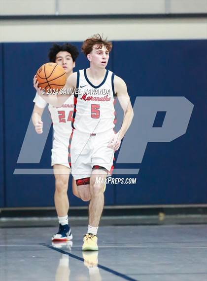Thumbnail 1 in Maranatha vs Arcadia (Annual Rose City Roundball Classic) photogallery.