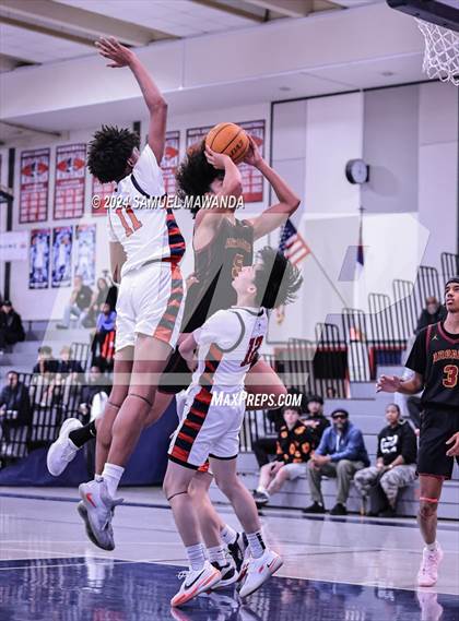 Thumbnail 2 in Maranatha vs Arcadia (Annual Rose City Roundball Classic) photogallery.