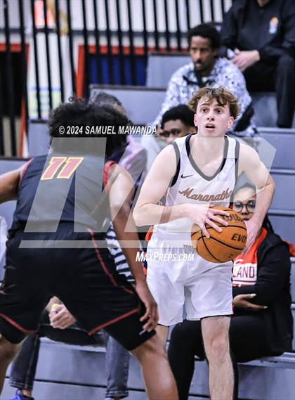 Thumbnail 1 in Maranatha vs Arcadia (Annual Rose City Roundball Classic) photogallery.