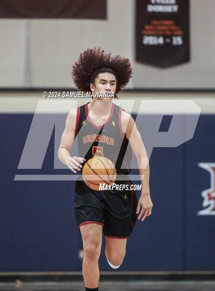 Thumbnail 3 in Maranatha vs Arcadia (Annual Rose City Roundball Classic) photogallery.