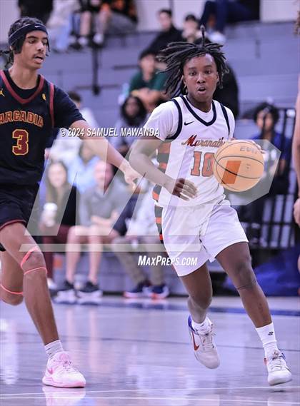 Thumbnail 3 in Maranatha vs Arcadia (Annual Rose City Roundball Classic) photogallery.