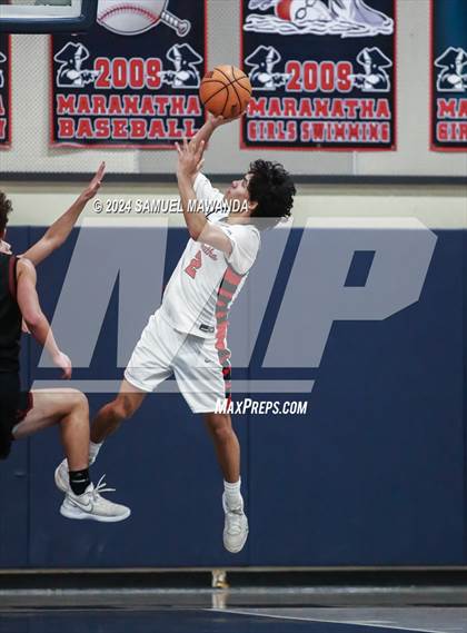 Thumbnail 3 in Maranatha vs Arcadia (Annual Rose City Roundball Classic) photogallery.