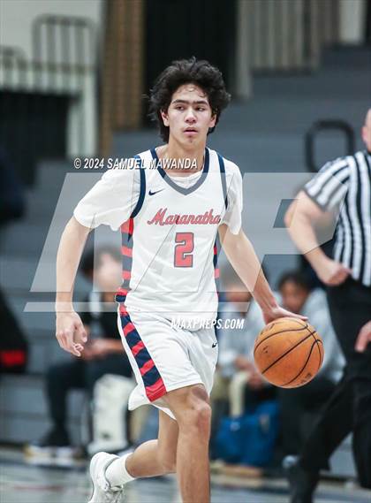 Thumbnail 1 in Maranatha vs Arcadia (Annual Rose City Roundball Classic) photogallery.