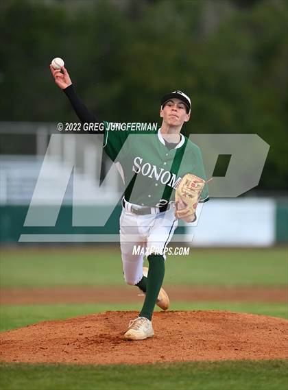 Thumbnail 1 in Petaluma vs. Sonoma Valley (NCS VVAL Tournament) photogallery.