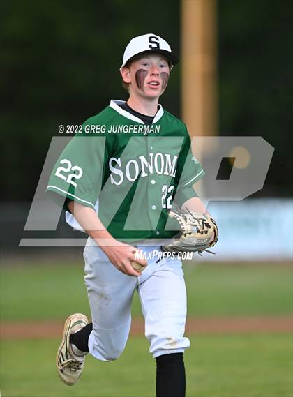 Thumbnail 2 in Petaluma vs. Sonoma Valley (NCS VVAL Tournament) photogallery.