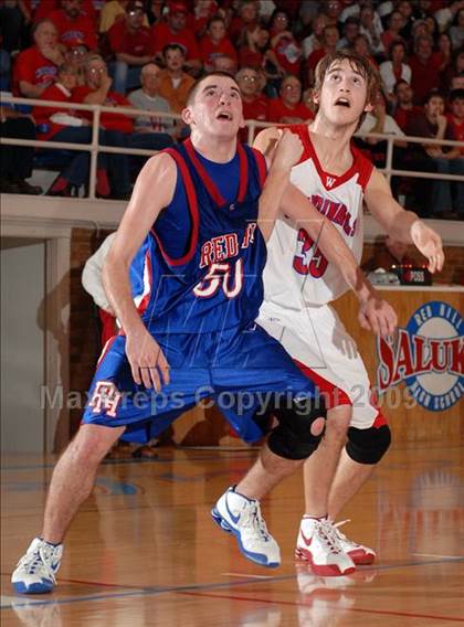 Thumbnail 2 in Red Hill vs. Woodlawn (IHSA Class 1A Sectional Championship) photogallery.