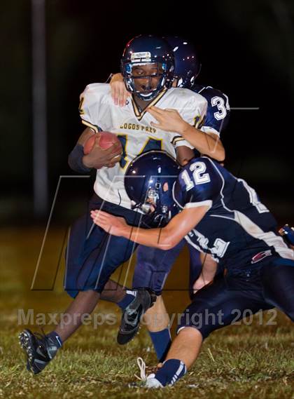 Thumbnail 2 in Emery-Weiner vs. Logos Prep Academy photogallery.