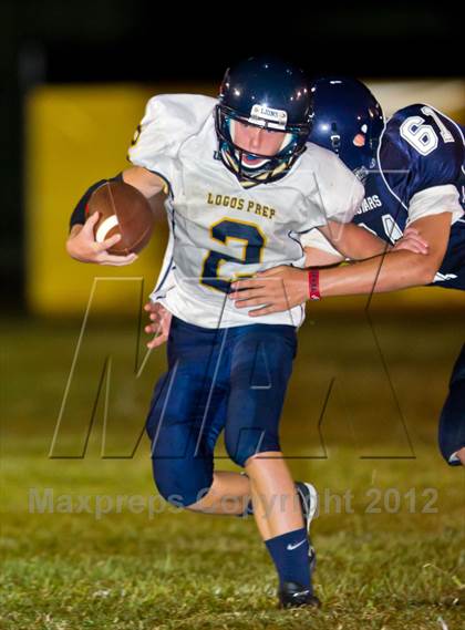 Thumbnail 3 in Emery-Weiner vs. Logos Prep Academy photogallery.