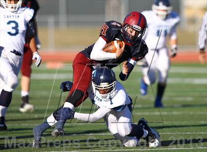 Thumbnail 3 in Layton @ Herriman (UHSAA 5A First Round Playoff) photogallery.
