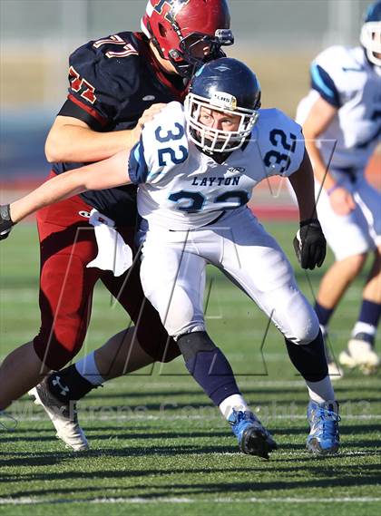 Thumbnail 3 in Layton @ Herriman (UHSAA 5A First Round Playoff) photogallery.