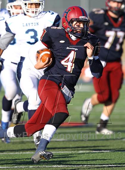 Thumbnail 1 in Layton @ Herriman (UHSAA 5A First Round Playoff) photogallery.