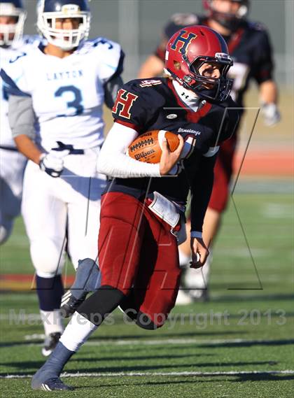 Thumbnail 2 in Layton @ Herriman (UHSAA 5A First Round Playoff) photogallery.