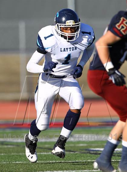 Thumbnail 2 in Layton @ Herriman (UHSAA 5A First Round Playoff) photogallery.