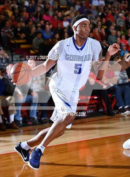 Thumbnail 1 in Sierra Canyon vs. Bishop Gorman (Nike Extravaganza) photogallery.