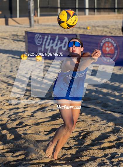 Thumbnail 2 in Xavier College Prep vs. Desert Vista (AIA 6A Pairs D-I Quarter Finals) photogallery.
