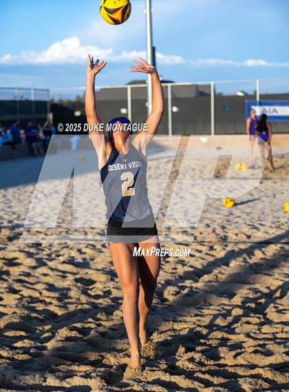 Thumbnail 3 in Xavier College Prep vs. Desert Vista (AIA 6A Pairs D-I Quarter Finals) photogallery.