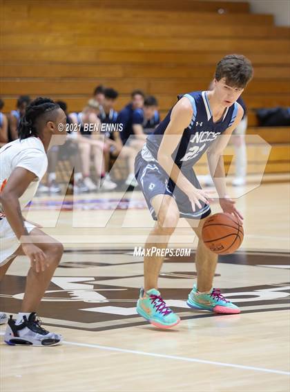Thumbnail 2 in Mundy's Mill vs North Cobb Christian (Holiday Hoopsgiving Tournament) photogallery.