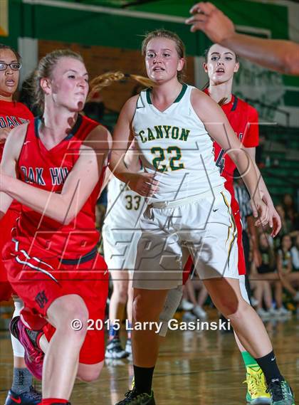 Thumbnail 2 in Canyon vs. Oak Hills (CIF SS Playoffs) photogallery.