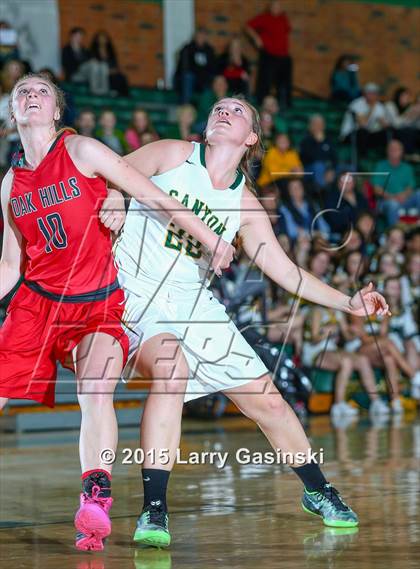 Thumbnail 1 in Canyon vs. Oak Hills (CIF SS Playoffs) photogallery.
