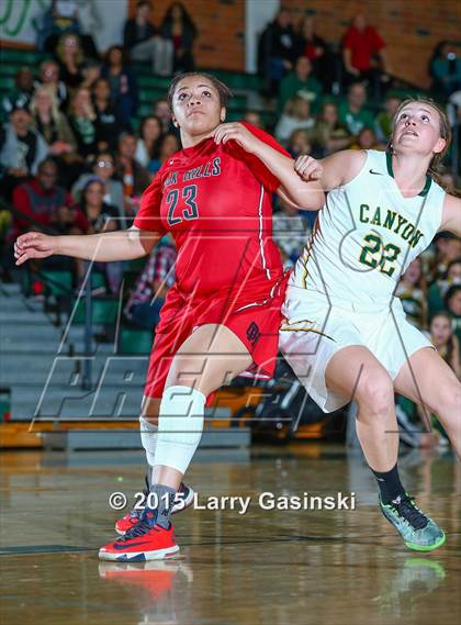 Thumbnail 3 in Canyon vs. Oak Hills (CIF SS Playoffs) photogallery.