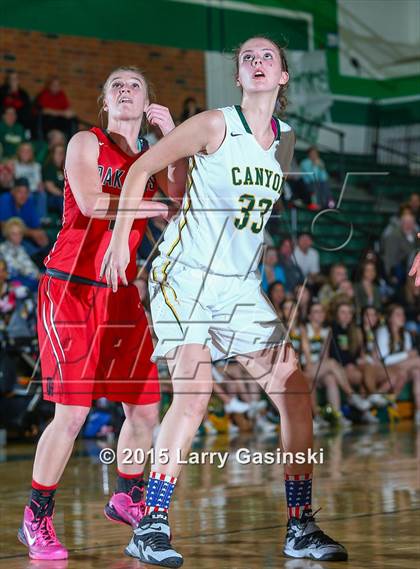 Thumbnail 1 in Canyon vs. Oak Hills (CIF SS Playoffs) photogallery.