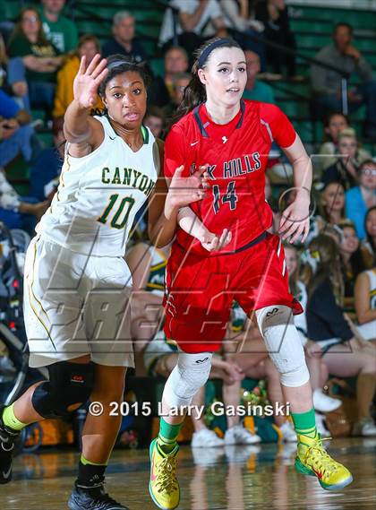 Thumbnail 3 in Canyon vs. Oak Hills (CIF SS Playoffs) photogallery.