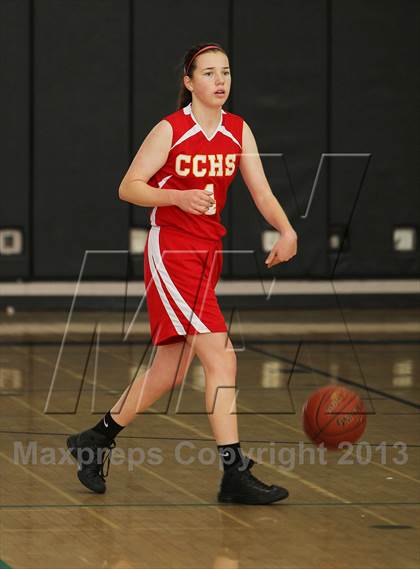 Thumbnail 3 in Cathedral Catholic vs. Our Lady of Peace (So Cal Holiday Classic) photogallery.