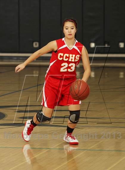 Thumbnail 3 in Cathedral Catholic vs. Our Lady of Peace (So Cal Holiday Classic) photogallery.