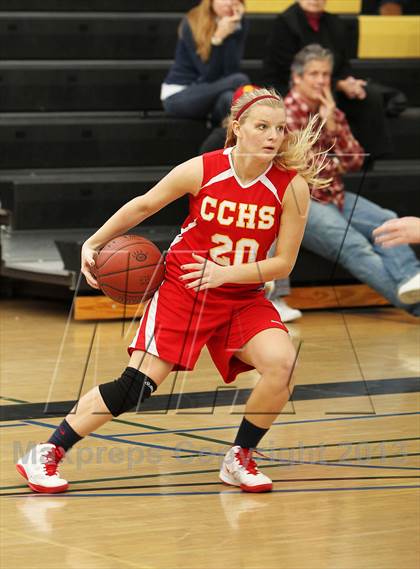Thumbnail 3 in Cathedral Catholic vs. Our Lady of Peace (So Cal Holiday Classic) photogallery.