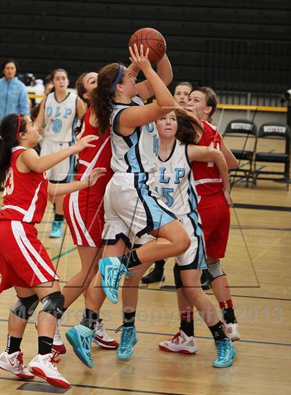 Thumbnail 1 in Cathedral Catholic vs. Our Lady of Peace (So Cal Holiday Classic) photogallery.