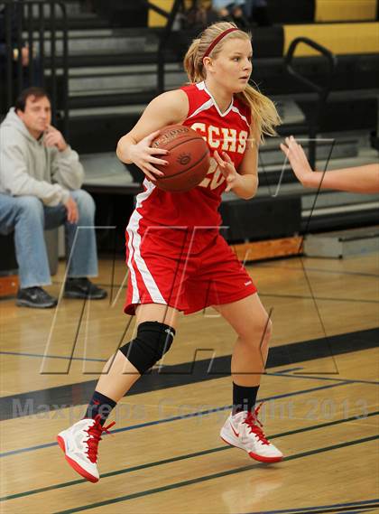 Thumbnail 2 in Cathedral Catholic vs. Our Lady of Peace (So Cal Holiday Classic) photogallery.
