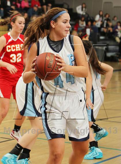 Thumbnail 1 in Cathedral Catholic vs. Our Lady of Peace (So Cal Holiday Classic) photogallery.