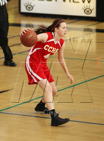 Thumbnail 1 in Cathedral Catholic vs. Our Lady of Peace (So Cal Holiday Classic) photogallery.
